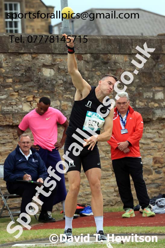 Decathlon Shot Putt, 2024 EAP International Combined events, Hewcham, Northumberland.  Photo: David T. Hewitson/Sports for All Pics